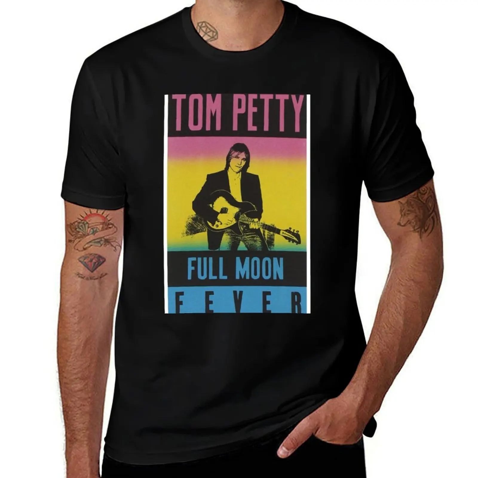 Full Moon Fever Tom P T-Shirt Work Style Casual T-Shirt