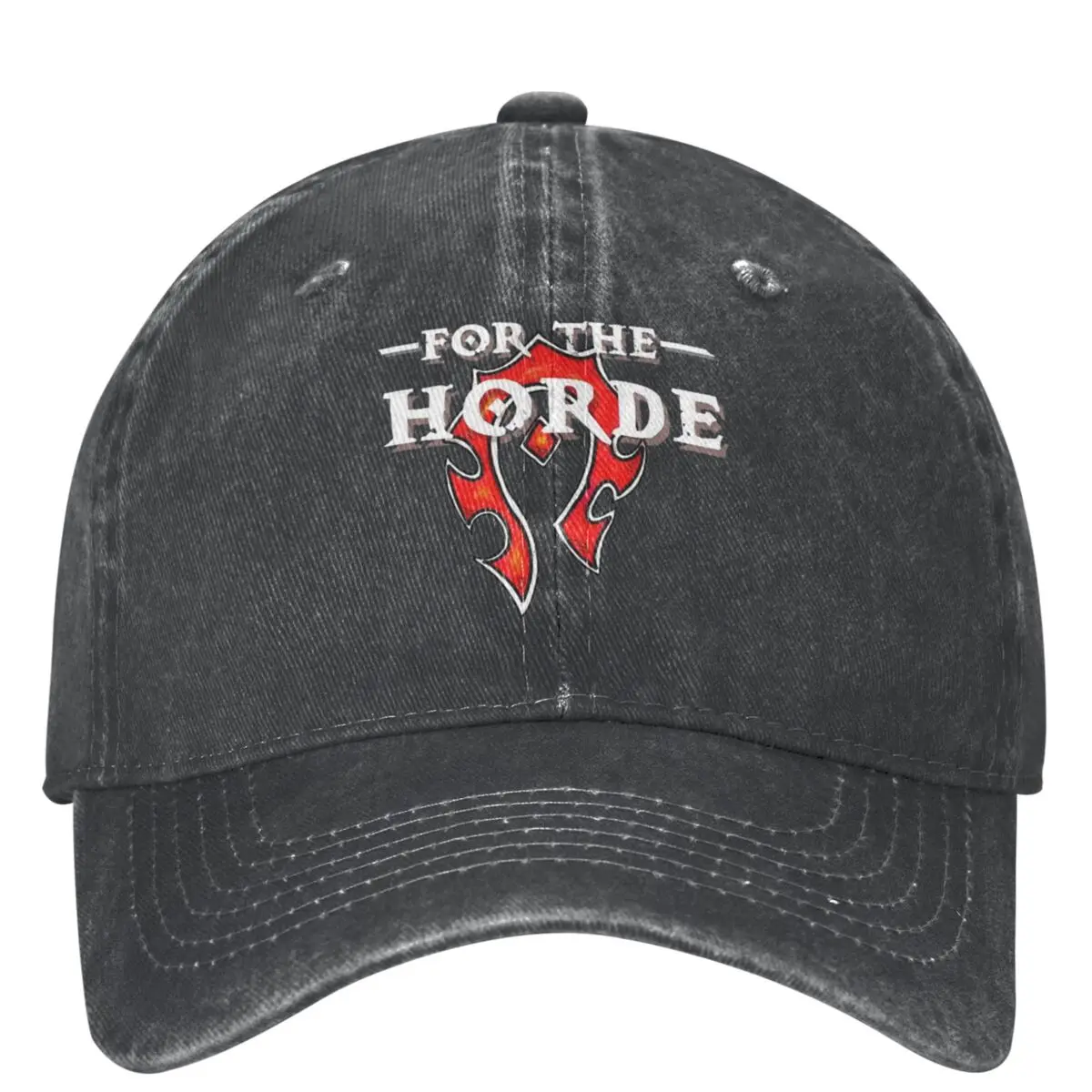 For The HORDE! Fantasy Gamers Casual Baseball Cap Summer Trucker Hat Sunscreen Tennis Skate Hats Men Women Fashion Baseball Caps