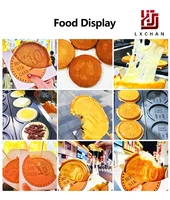 HomeWise Electric Waffle Maker Gold Coin Waffle Maker Gold Coin Pattern Waffle Maker Gold Coin Mold Snack Machine 110V 220V 3