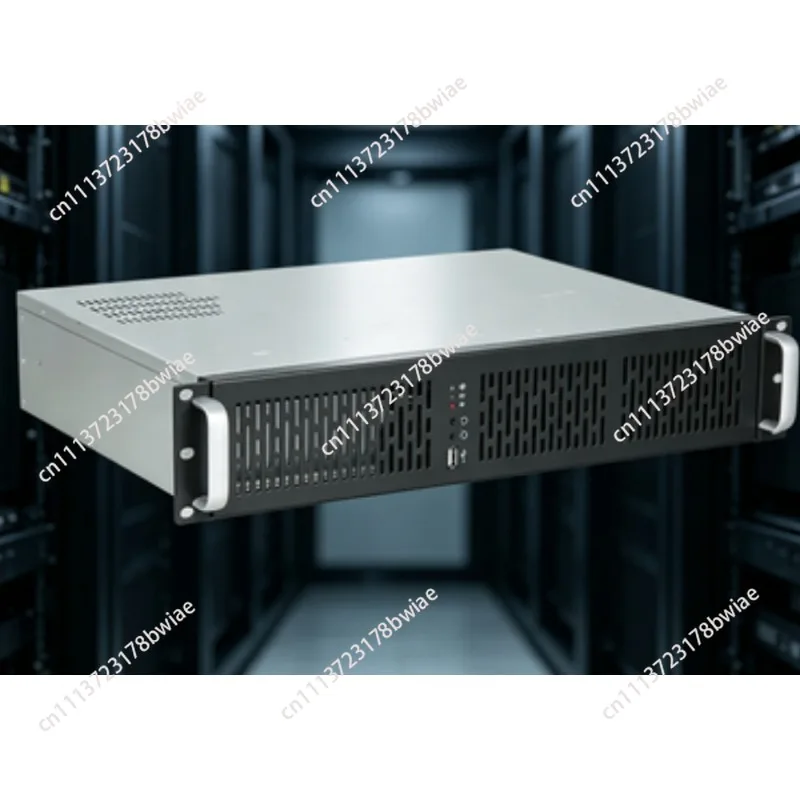 2U Server Chassis 330MM Short Dustproof Case Support Standard PC Power Supply MATX Motherboard Server