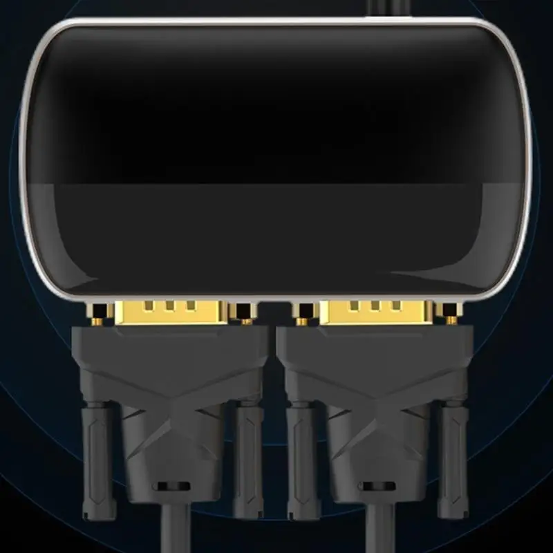 Y1UB VGA SPLITTER 1 ใน 2 OUT SCREEN SUPPORTION MORRIRE MORRIRE SPLITTER MONITOR MONITOR VGA SVGA พอร์ตพร้อมสายเคเบิล 1M