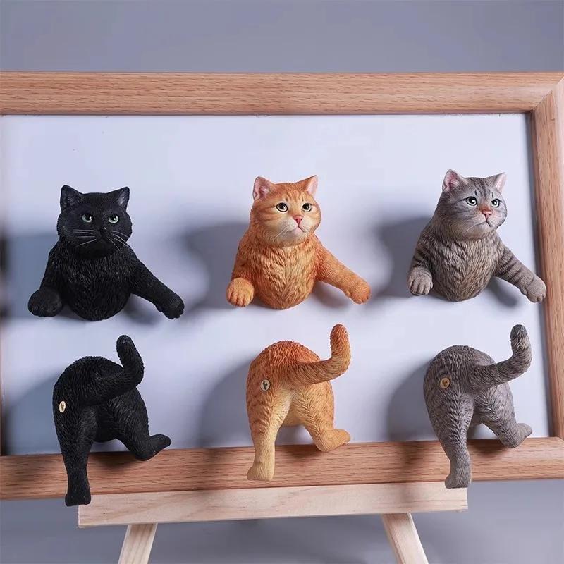 Przedsprzedaż JXK Model Kota Channel Cat w Skali 1/6 z Żywicy, Ręcznie Robiony Model Kota, Symulacja dla Figur Akcji 12-calowych, Akcesorium dla Lalek