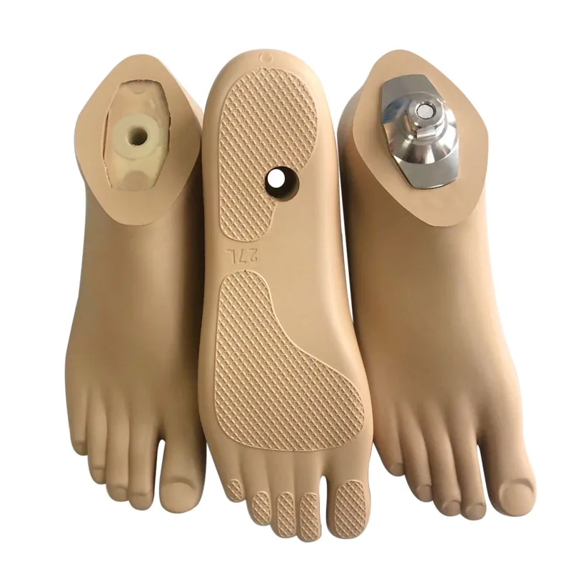 Prosthetic Parts Waterproof & non-slip SACH Foot With Plastic Core With Adapter Prosthetic Foot