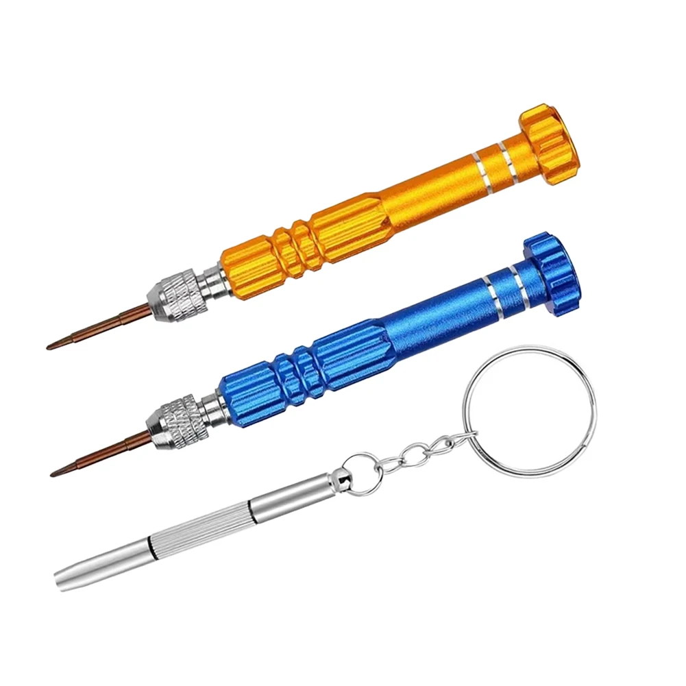 

5 In 1 Screwdriver Set Mini Portable Slotted Hex Pozidriv Screwdriver Glasses Camera Computer Watch Phone Repair Tools