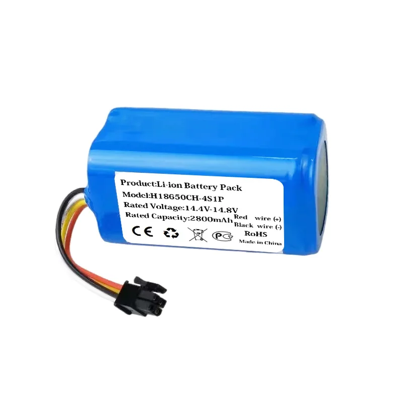 New 14.4V 2800mAh Li-ion Battery For Midea i5 / i5 Extra / i5 Young / i9 EYE Robot Vacuum Cleaner