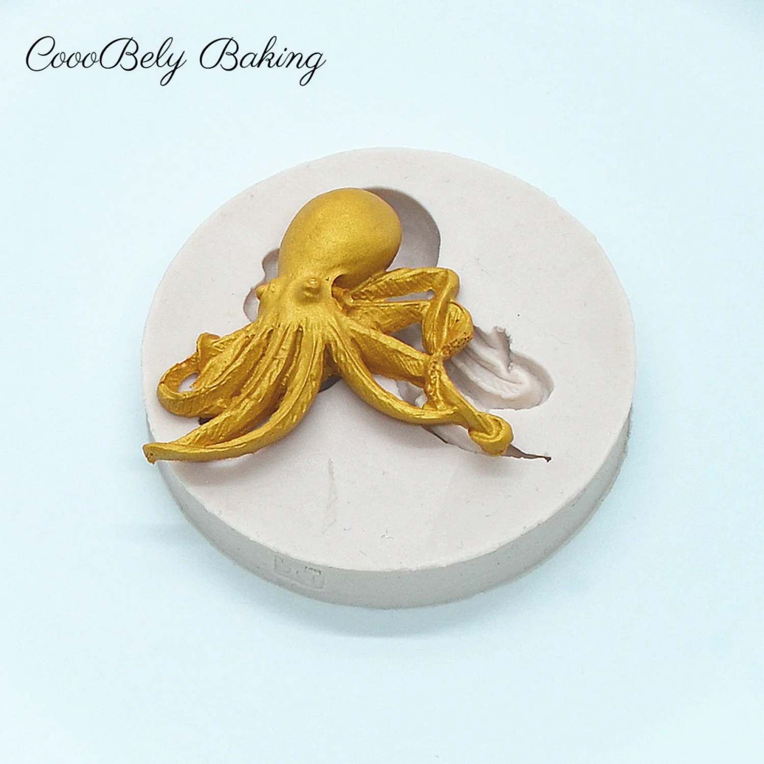 

Octopus Silicone Molds For Baking DIY Epoxy Fondant Chocolate Mold Cake Baking Decoration Embossed Pattern Chocolates Mould