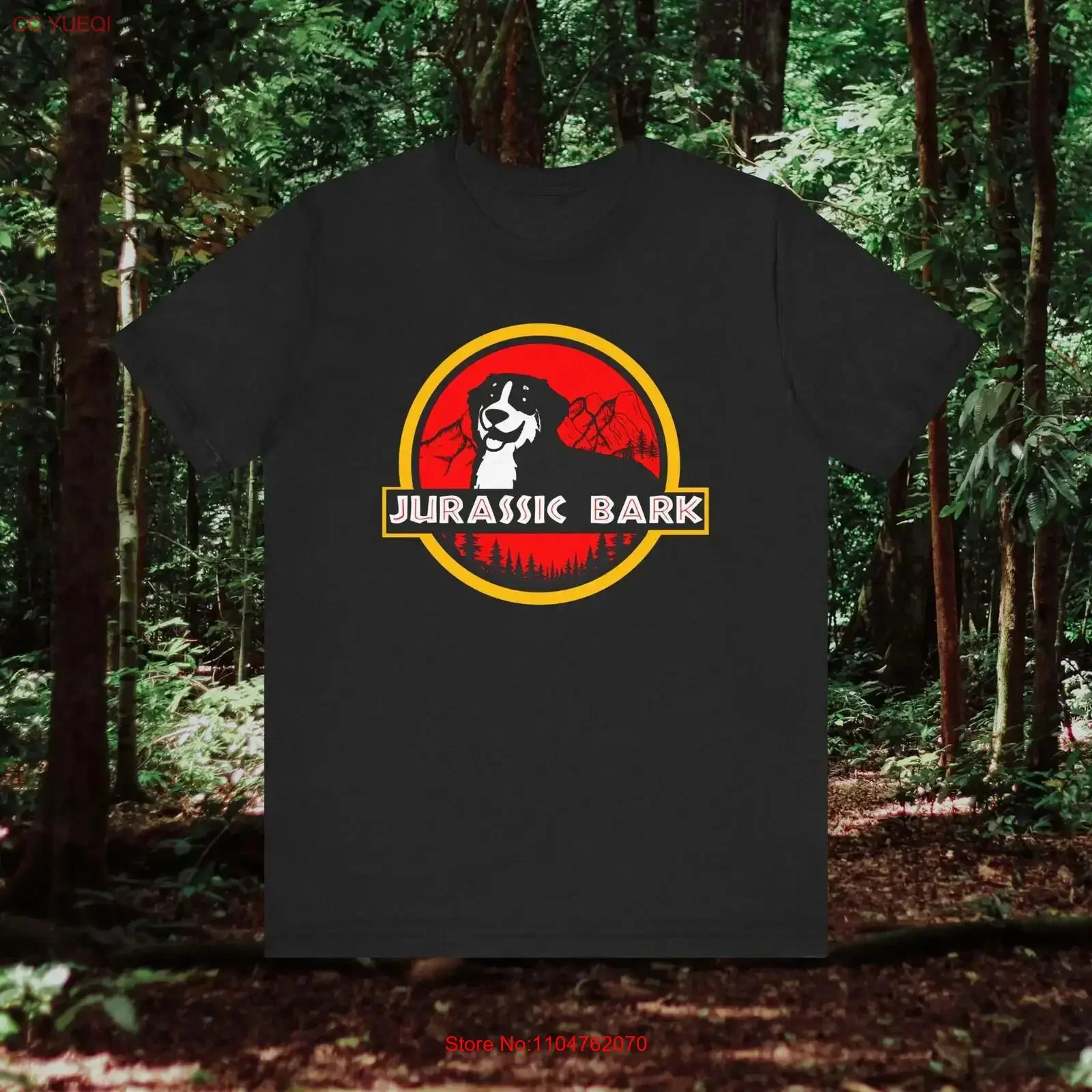 Jurassic Bark T Shirt Dog Lover Funny Pet Owner Nature Enthusiast Apparel Great for Birthdays Casual Wear vintage Washed