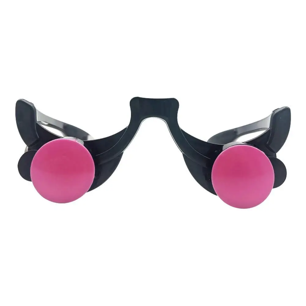 LED Luminous Glow Glasses Funny Red Eyes Halloween Clown Cosplay Anime Accessories For Christmas Bar KTV Birthday Party