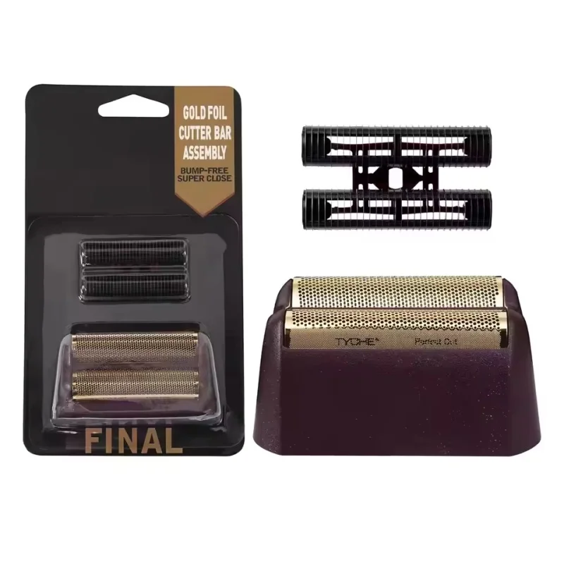 Professional 5 Star Series Replacement Foil & Cutter Bar Assembly Compatible with Wahl Finale Shaver Shaper 7031-100,7043-100