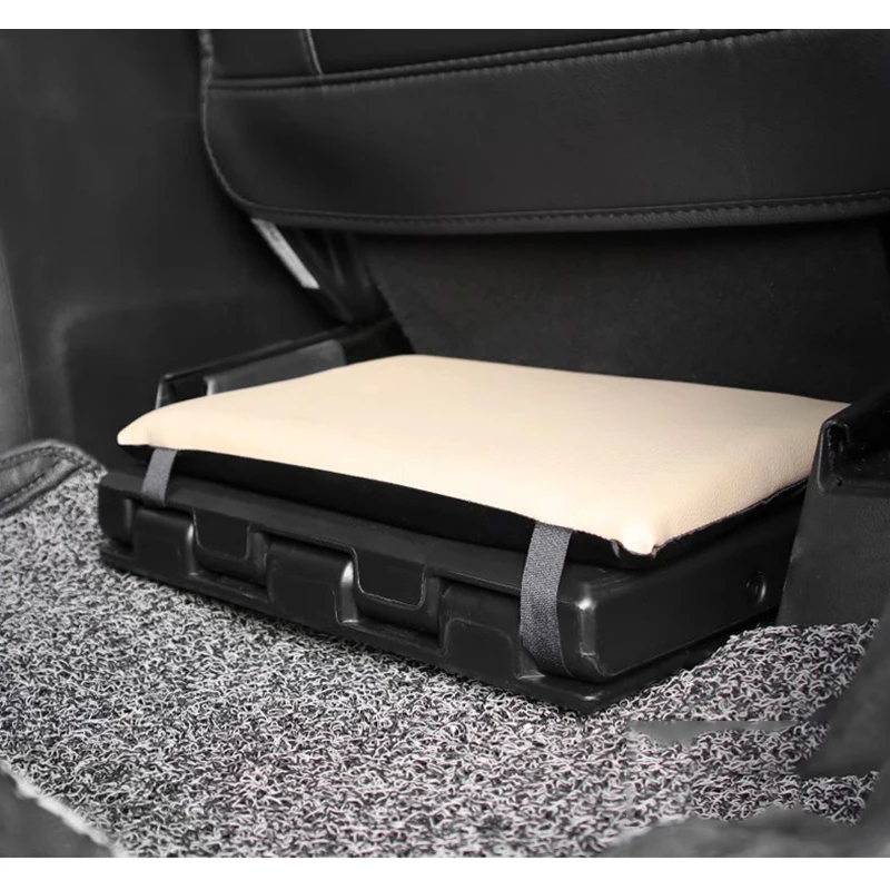 Car leg rest, rear seat modification, leg rest, foot pedal, leg drag, business car foot rest, footrest, footstool