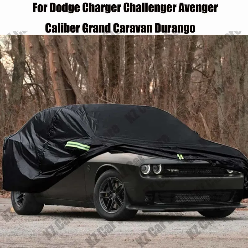 Full Car Cover Outdoor Sun Snow Rain Protection Auto Cover For Dodge Charger Challenger Avenger Caliber Grand Caravan Durango