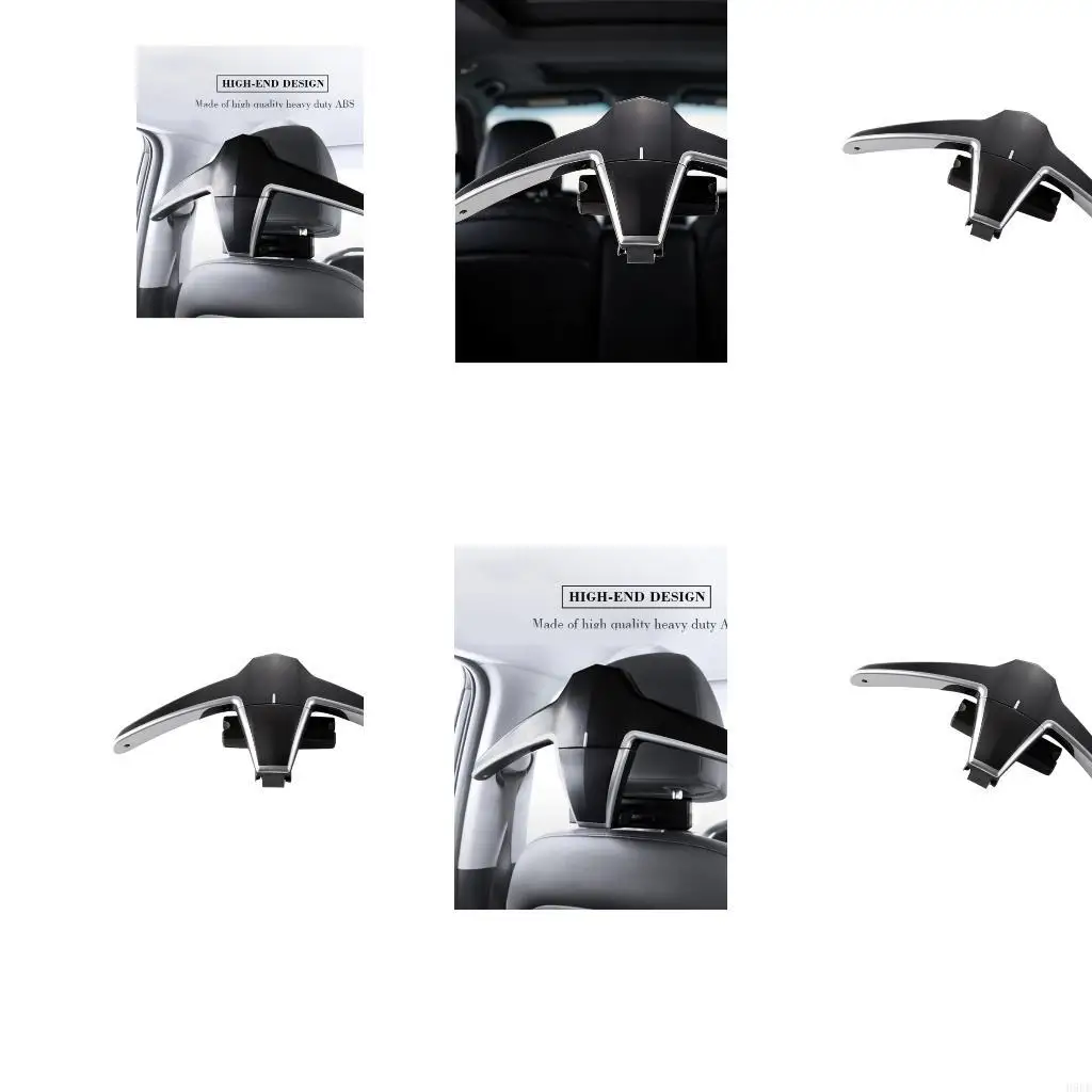 Car Garment Hanger Side Arm Extension Car Headrest Hook for Seat Back Use H9EE