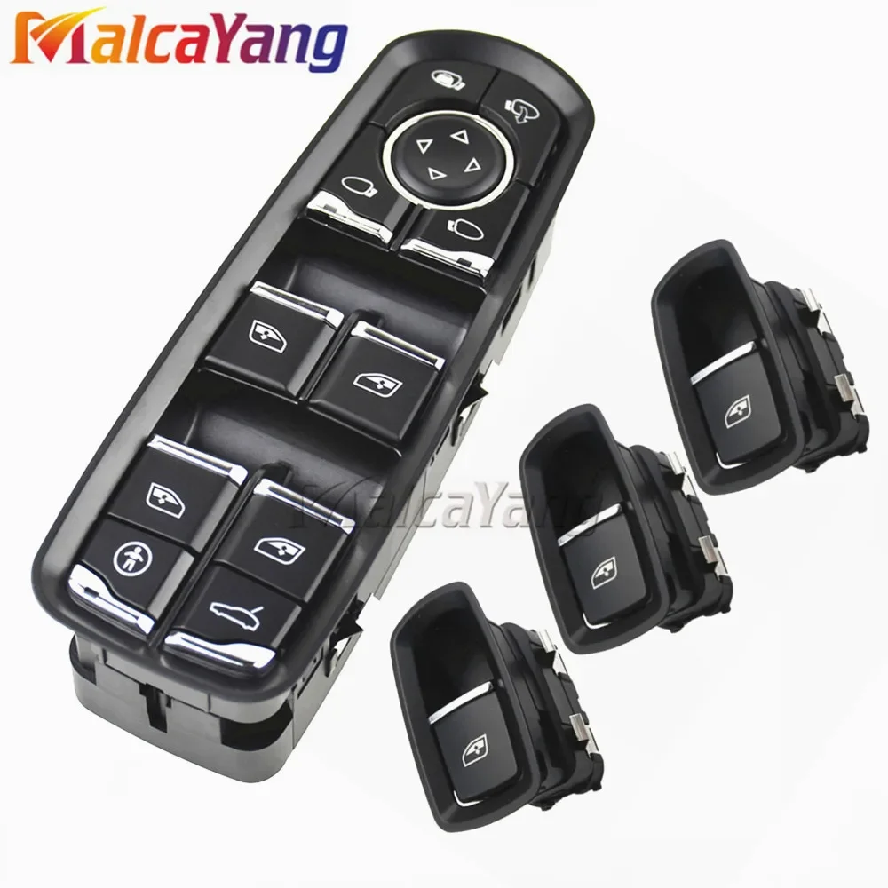 7PP959858M 7PP959858A 7PP 959 858 A New Power Windows Mirror Switch For Porsche Panamera Cayenne Macan 2011-2017