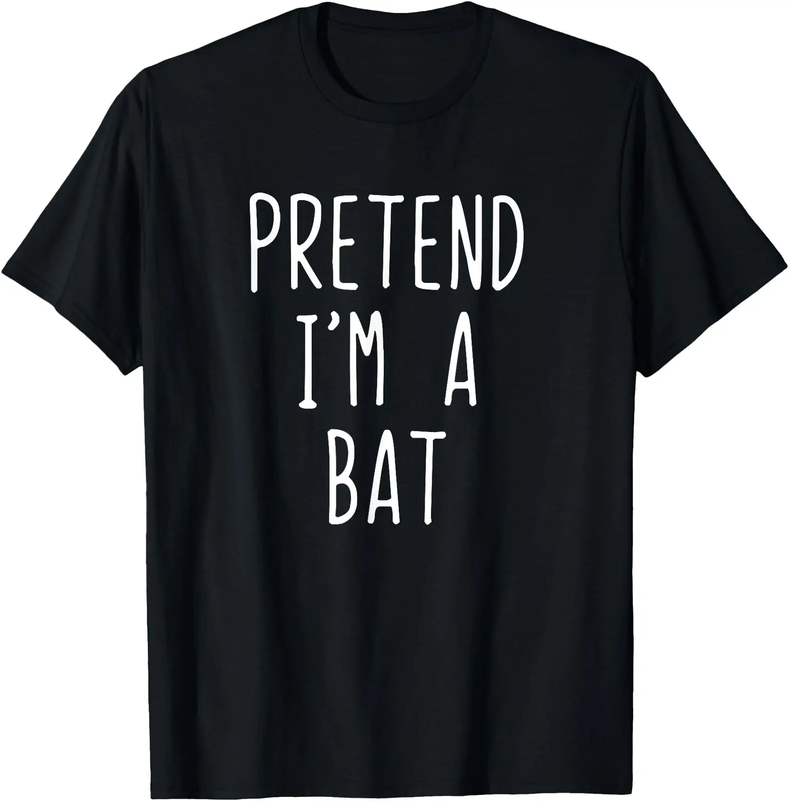 Pretend I39m A Bat Costume Halloween Lazy Easy T Shirt Men