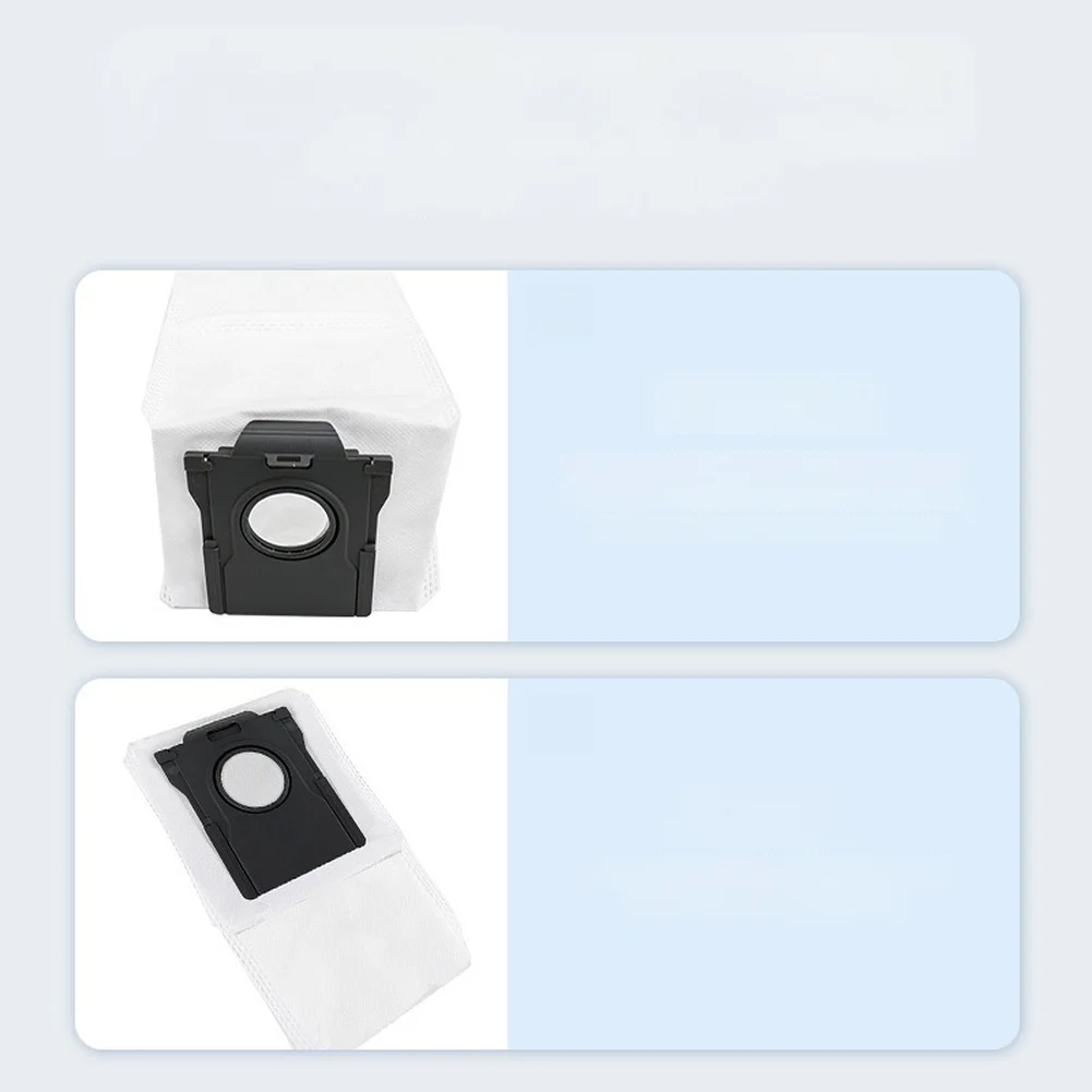 Dust Bags Compatible with For dreame X30 For x40 For s30 For e30 For x50 for Pro Robot Vacuum Cleaner 12 Pack White Non Woven