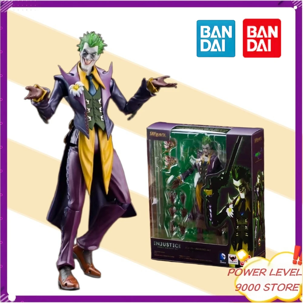 

In Stock Bandai Original S.H.Figuarts SHF DC Injustice Gods Among Us Joker Action Figure High Poseability Collectible Model Toy