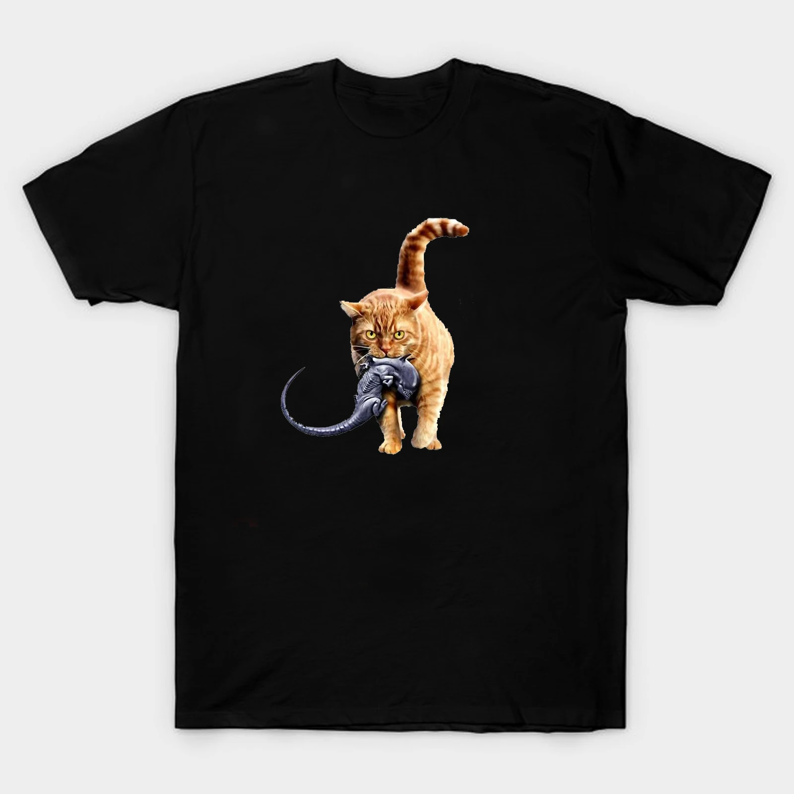 USCSS Nostromo Alien Jonesy The Cat T Shirt. Short Sleeve 100% Cotton Casual T-shirts Loose Top Size S-3XL