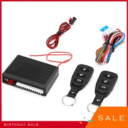 12V Car Remote Central Door Lock Keyless System Remote Control Car Alarm Systems Central Locking WithAuto Remote Central Kit