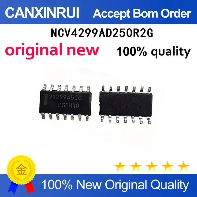 

(5-100 Pieces) New NCV4299AD250R2G silk screen V4299A50G voltage regulator IC in stock chip