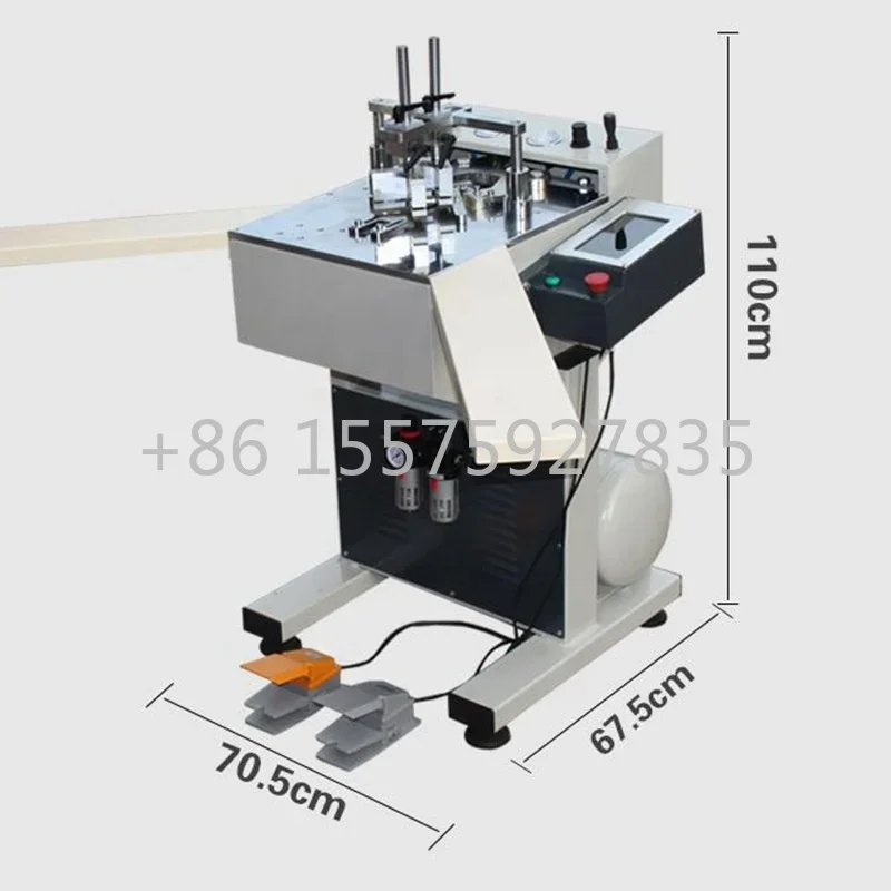 Hot sale high working efficient solid wood line PS photo frame line Hardwood CNC nailing angle jointing machine