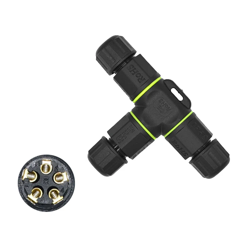 IP68 M20 2/3/4/5-pins schroefterminal waterdichte elektrische connector - maritieme apparatuur en bedrading van de aansluitdoos voor buiten