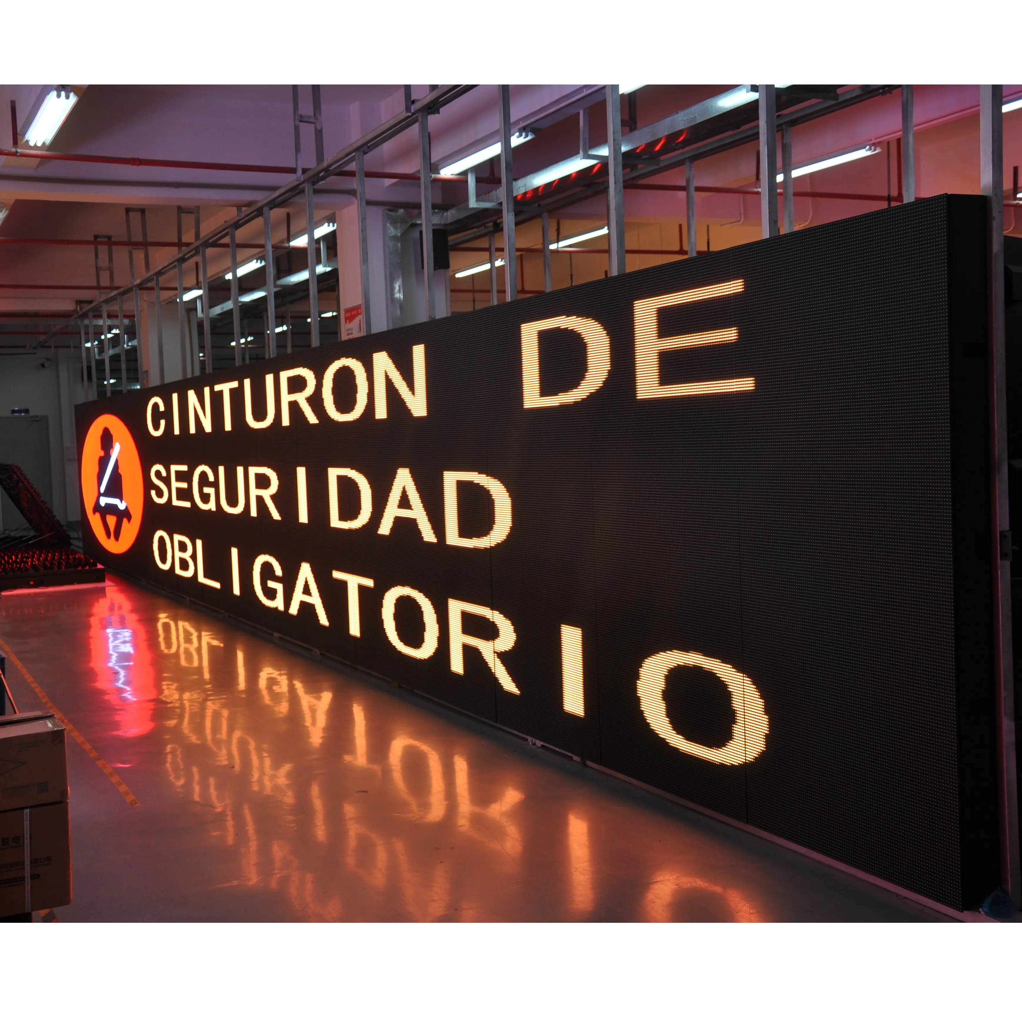 LED Traffic Speed Limit VMS Digital Display Smart City Motorway Guidance Sign