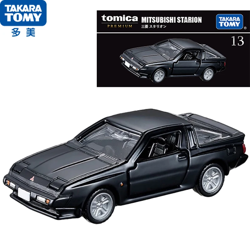 TAKARATOMY Tomica Premium 1/64 TP13 MITSUBISHI STARION Car Model Movable Parts Car Simulation Car Model Ornaments Boy Gifts