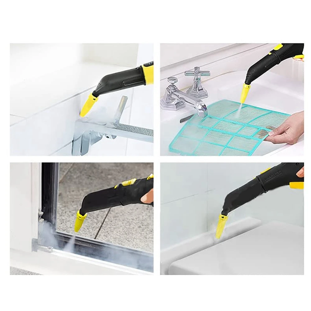 T65C! الملحقات مجموعة فرشاة مستديرة فوهة فرش مستديرة فرشاة فوهات الطاقة لمنظف البخار Karcher SC1 SC2 SC3 SC4 SC5