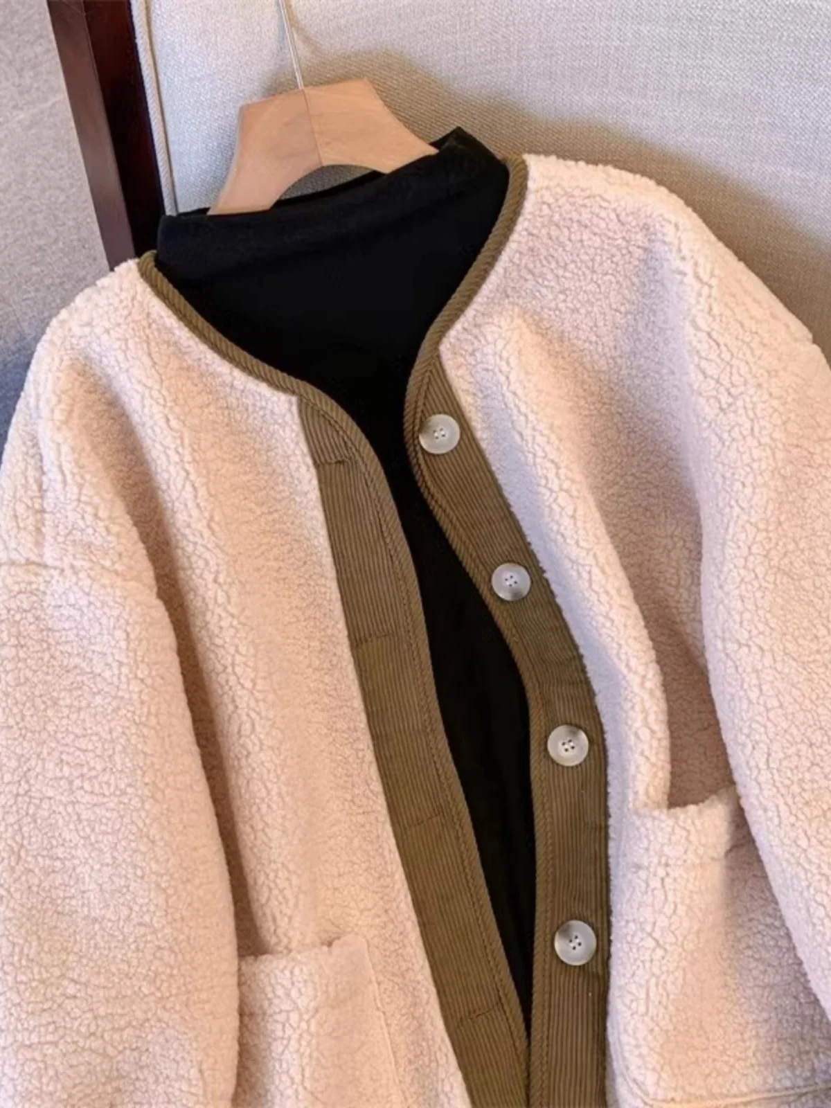 プラスサイズ エプスキン フェイス ジャケット レディース ストリート スレ ソルト シリーズ レザー＆ファー インテイテッド 秋の新作 スリミング効果