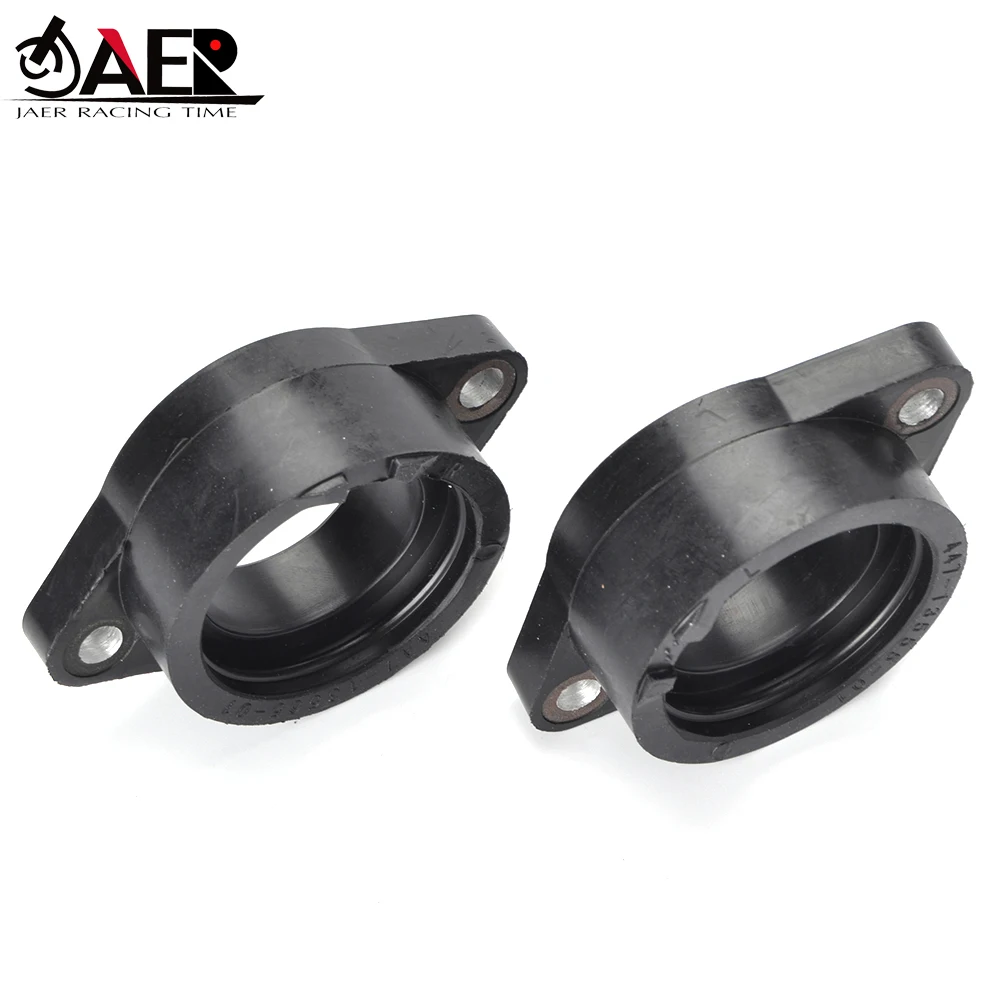 2PCS Motorcycle Carburetor Interface Adapter Intake Insulator Connector for Yamaha XS650 TX650