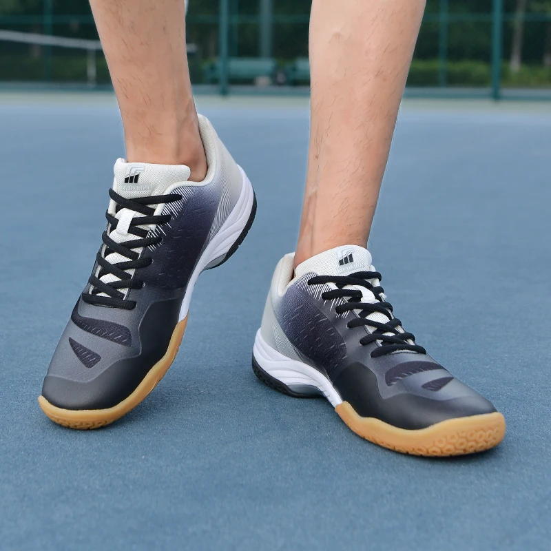 Nowy profesjonalny buty do tenisa dla mężczyzn kobiet oddychające buty do siatkówki badmintona halowy Sport trampki sportowe tenis duży rozmiar