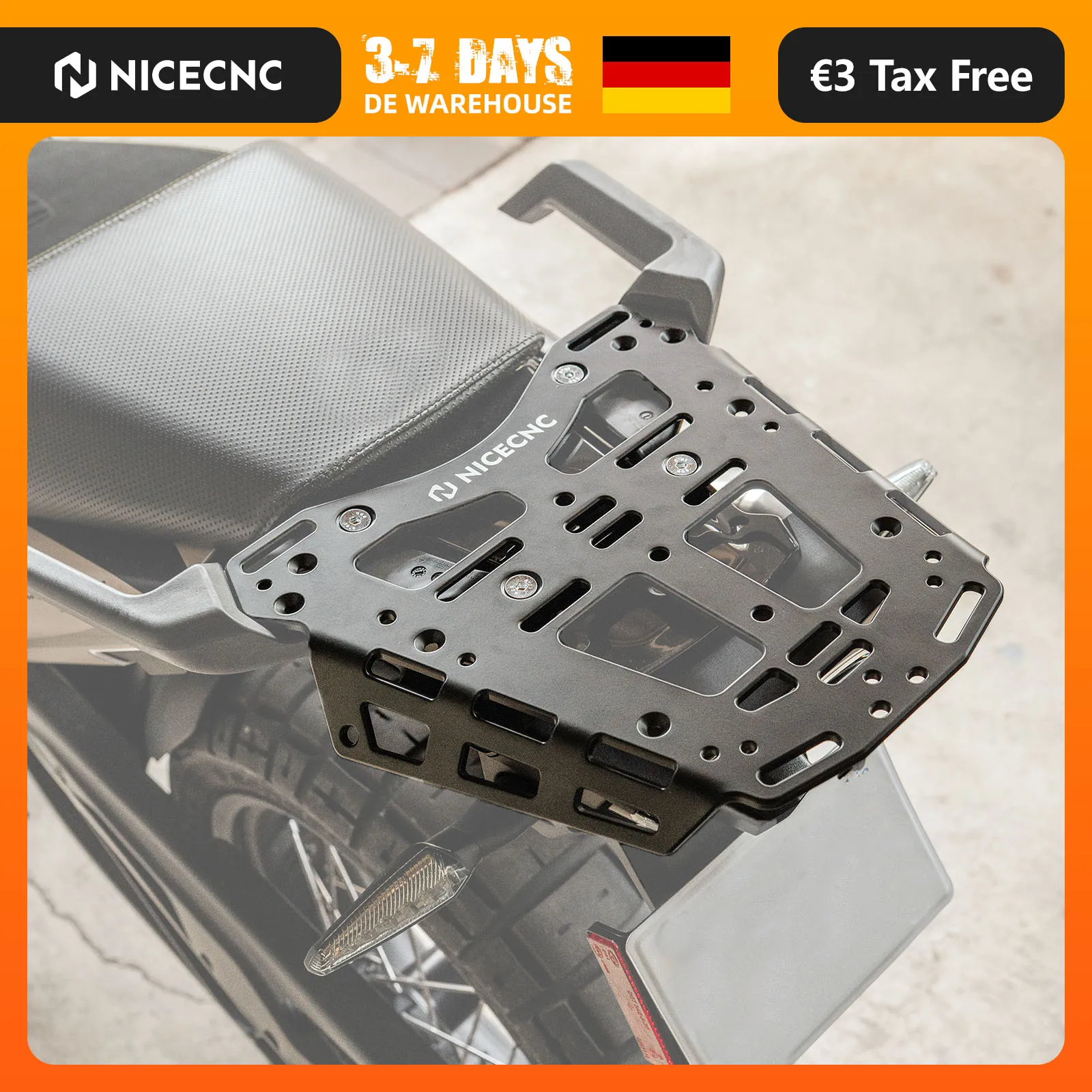 (EU-Lager) Für Husqvarna Norden 901 2022-2027 2026 2025 2024 2023 Motorrad Gepäckträger Topcase-Halterung