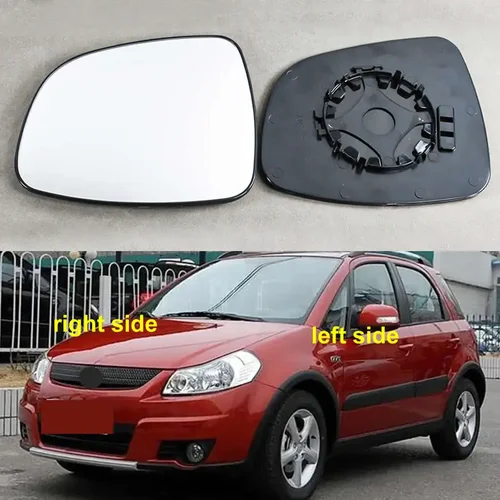 Para Suzuki Tianyu SX4 2008-2016 accesorios de coche exteriores Par espejos laterales lente reflectante lentes de espejo retrovisor vidrio 1 Uds