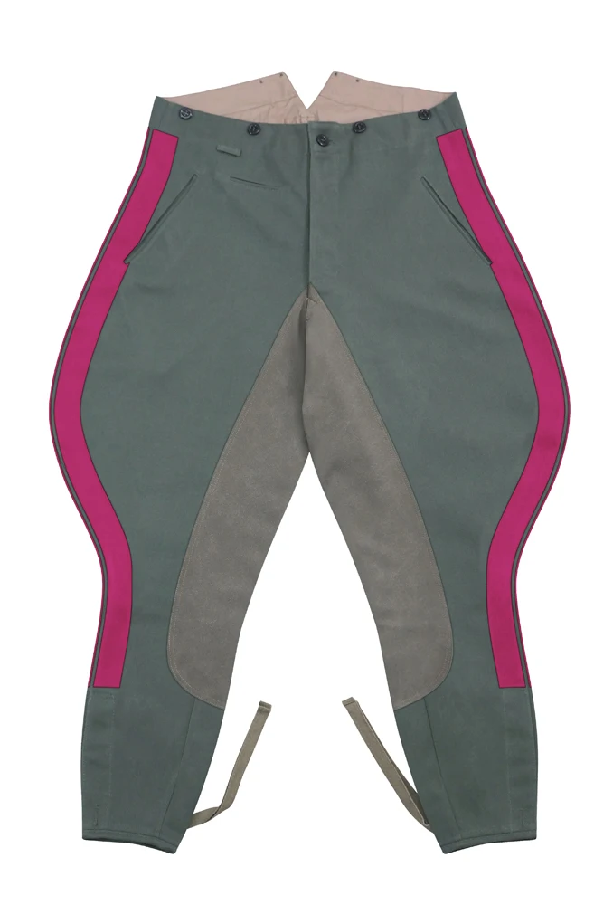 

GUDB-112 Бриджи для верховой езды Heer General Staff Fieldgrey с габардином