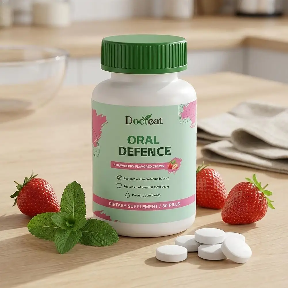 

1/2Box Oral Toothpaste Tablets Remove Bad Breath Smoke Stains Fresh Breath Tooth Decay Oral Hygiene Care 60Tablets