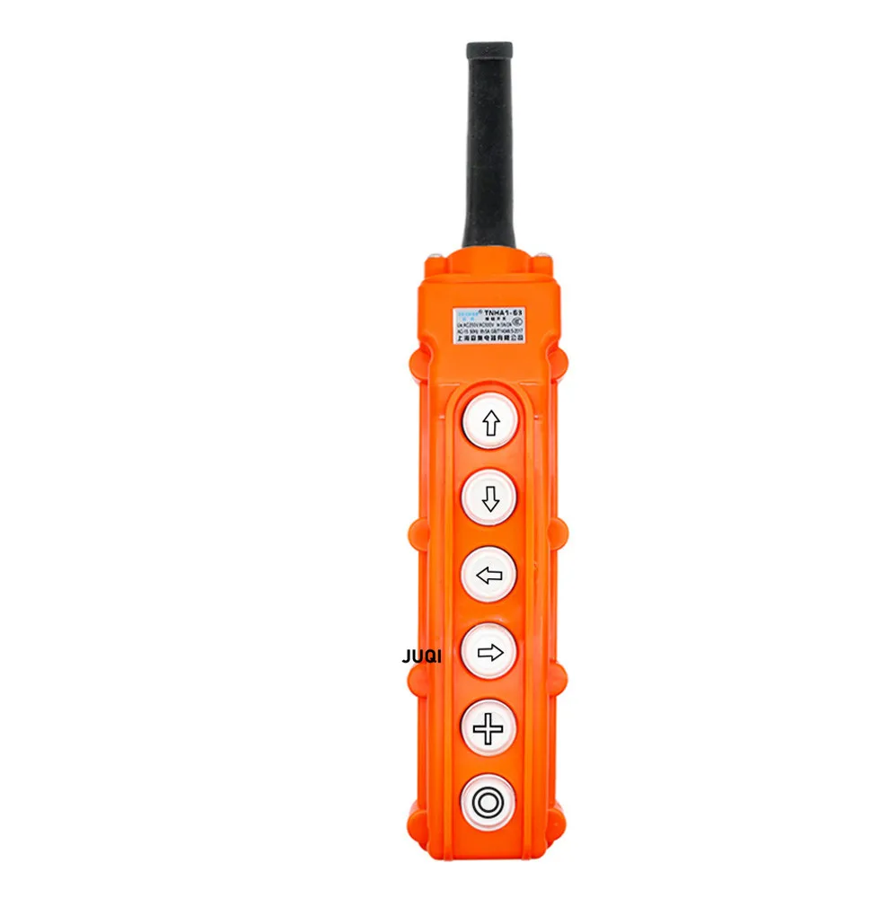 COB-61 COB-62 COB-63 Arrow mark Rain proof crane control switch lifting button Self reset electric hoist operating handle