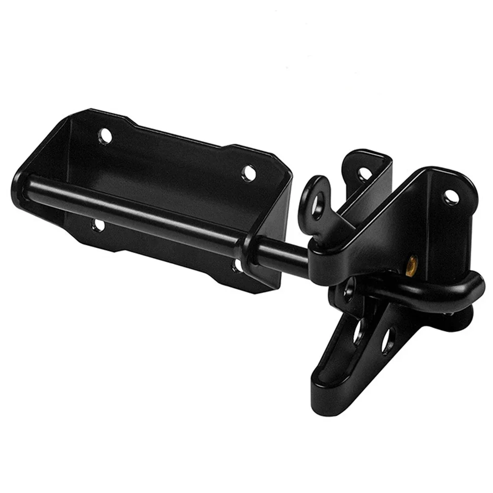 

Garden Gate Latch Automatic Gate Latch Outdoor Garden Versatile Compatibility Weather-resistant Carbon Steel Material