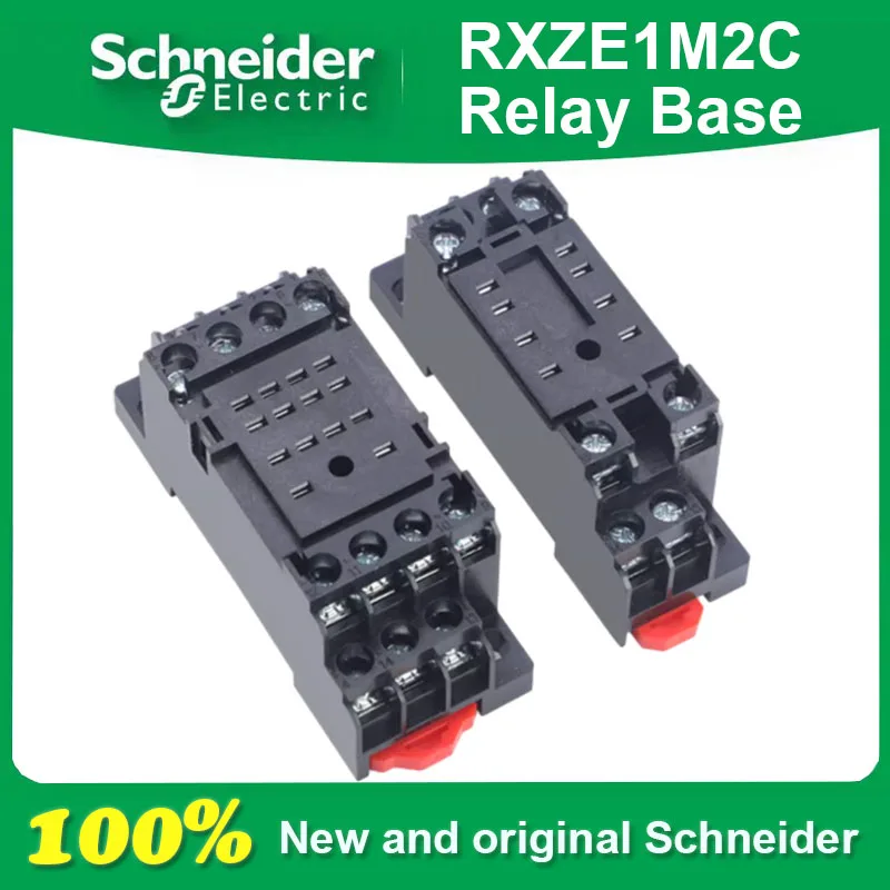 

100% New and Original Schneider Device RXZE1M2C RXZE1M4C Economy-optimised Relay Base 8-pin 14-pin