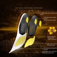 Unisex Premium Orthotic Gel Insoles Orthopedic Flat Foot Health Sole Pad For Shoes Insert Arch Support Pad For Plantar Fasciitis