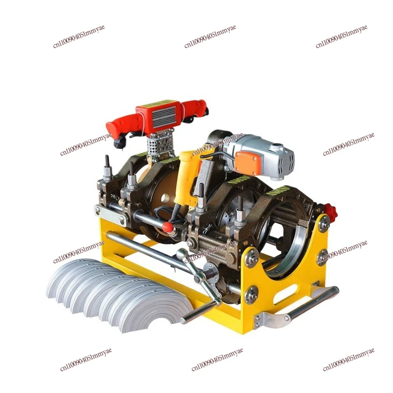 

160 200 Hand Crank with Pressure Gauge Screw Type PE Butt Welding Machine Butt Machine PE Pipe Hot Melt Welding Machine