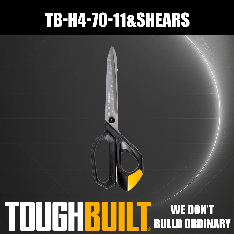 

TOUGHBUILT TB-H4-70-11 Ножницы Строительные ножницы промышленной прочности 11-дюймовые ножницы для тонкого железа Ручные инструменты