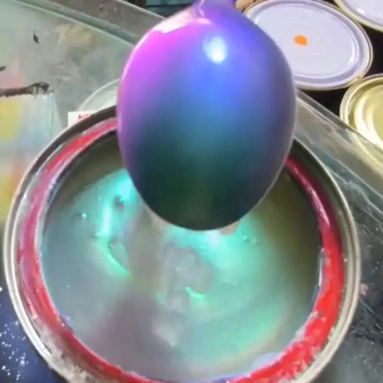 السائبة قوس قزح أورورا سوبر تحويل الحرباء مسحوق الصباغ اللون التحول طلاء السيارات مسحوق صباغة Hypershift الصباغ 01