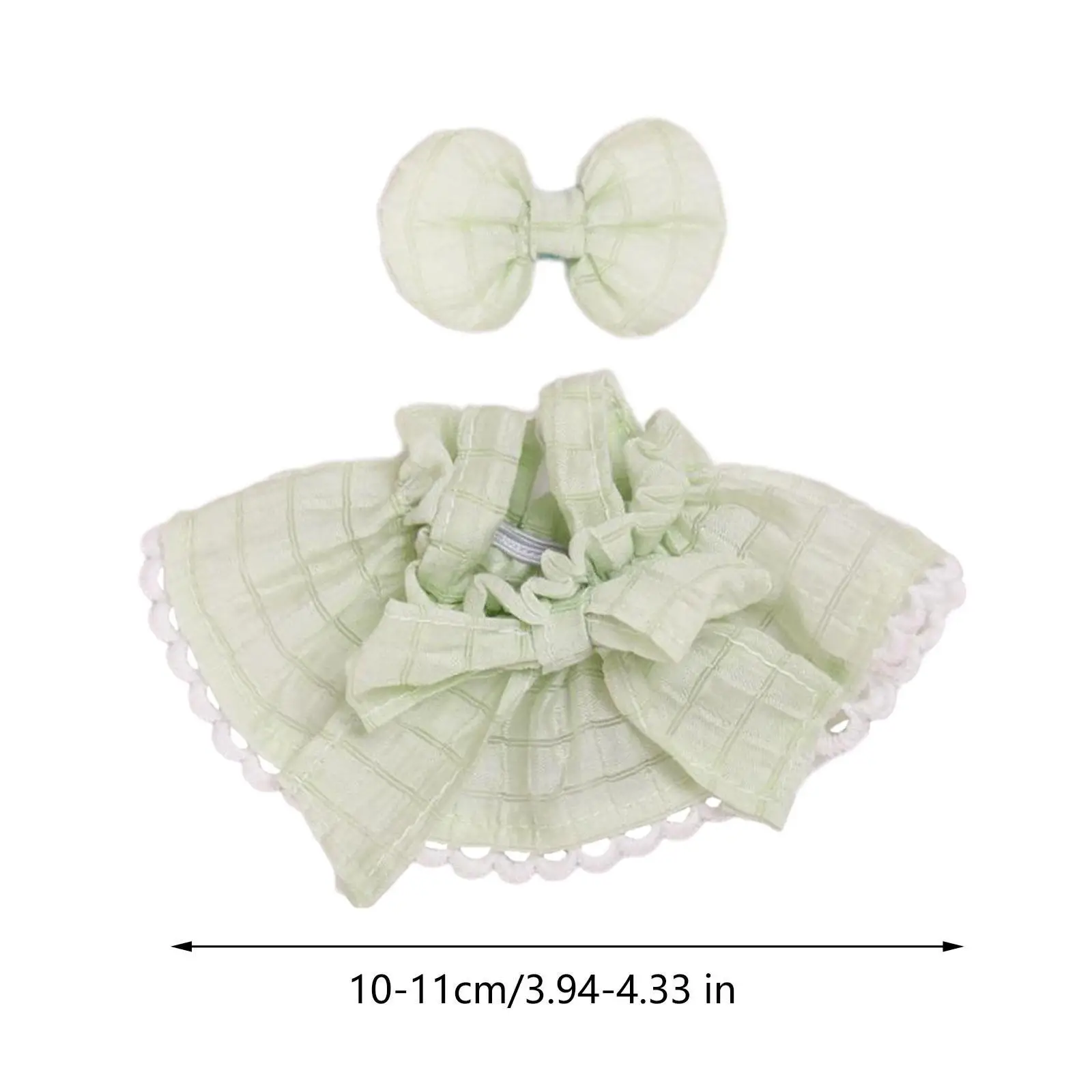 15cm Girl Doll Clothes Dress Kids Pretend Play Doll Accessories Handmade Clothing Costume Accessories Fashionable Doll Clothing