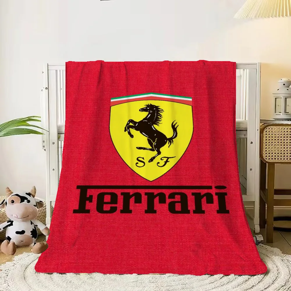 Ferraris Hairy Blankets for Bed Throw Wedding Blanket Sofa Winter Fluffy Plaid Funny Blanket King Size Luxury Blankets & Throws