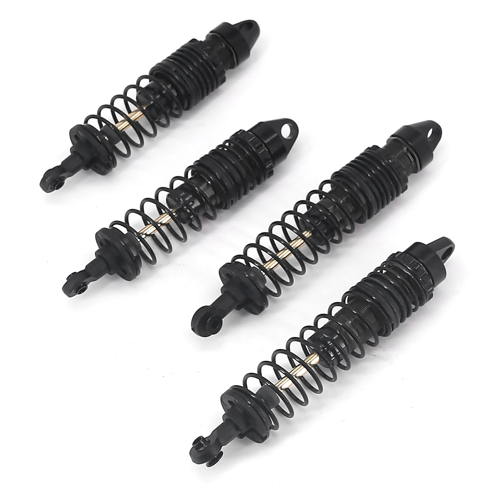 RC for 1/10 Slash/Stampede/Ruster/Bandit VXL 4X4 2WD, front and rear combination all metal large caliber shock absorbers 4PCS