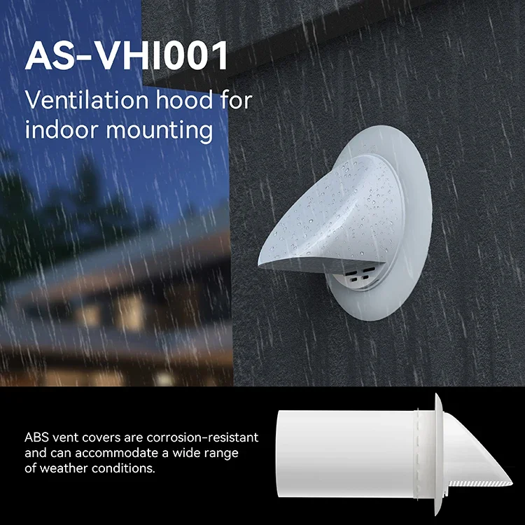 Camera singola Erv Wifi Mini ventilazione senza condotto Recuperatore Unità di recupero del calore Recupero energetico Ventilazione domestica dell'aria fresca