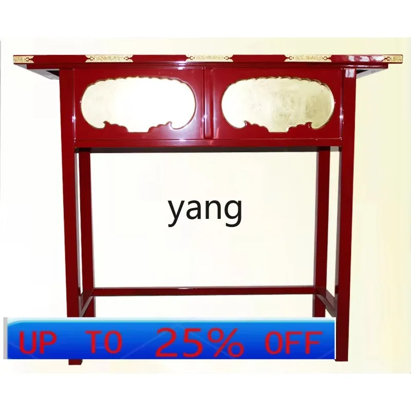 X CBuddhist platform entrance ornament household offering table simple pendulum offering tribute Buddhist utensils