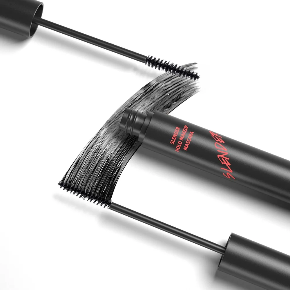 Mascara imperméable longue durée, encre noire, maquillage pour cils, Fiber de soie sans grappes, résistant à la transfert, usage quotidien