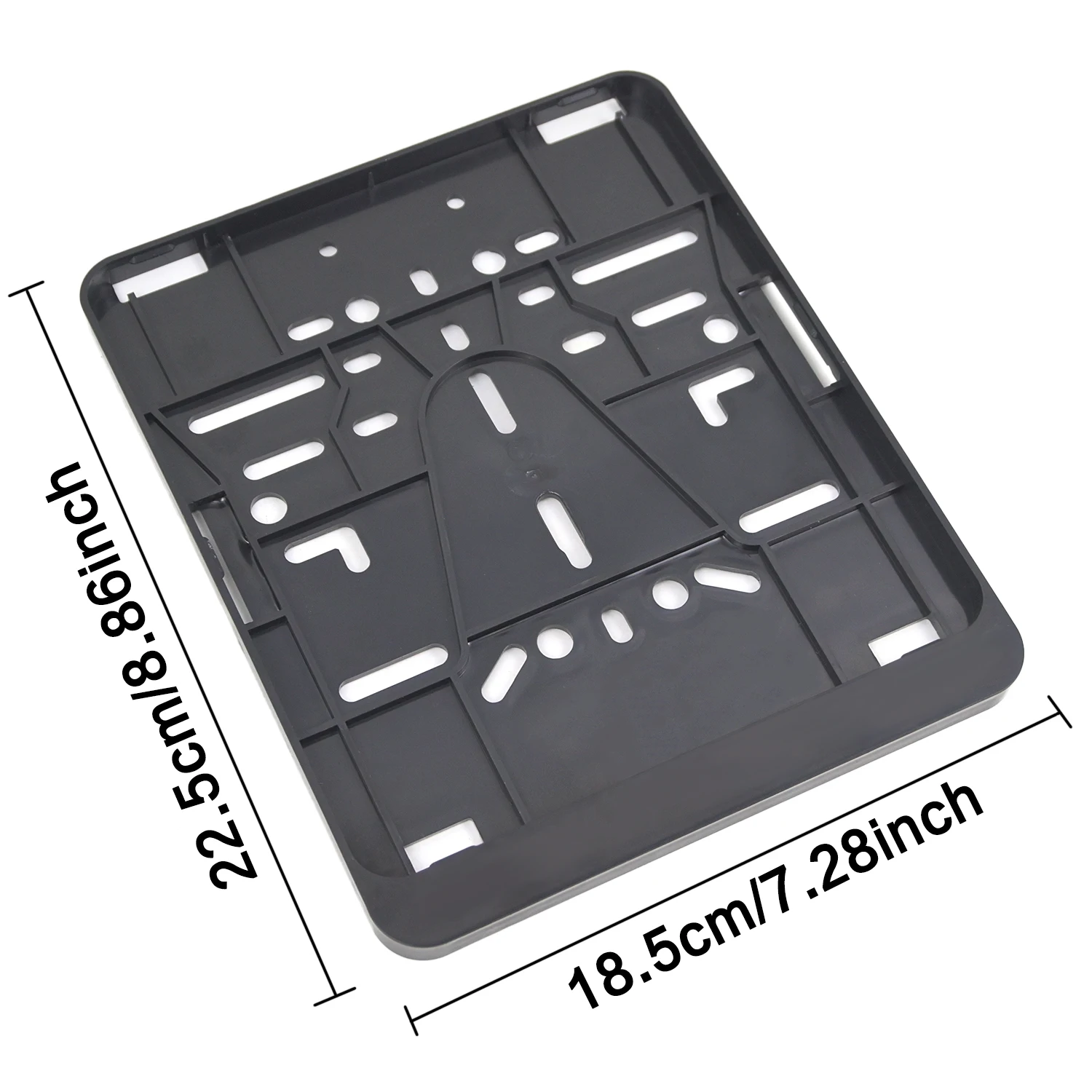 German ABS plastic motorcycle license plate frame, motorcycle license plate frame, European motorcycle license plate frame