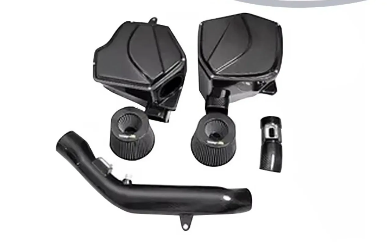 Sunmax Dry Carbon Fiber Air Intake System Kits for BMW M2C Competition F87 M3 F80 M4 F82 S55 2018+ Car Accessories